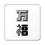 Yahoo! Yahoo!ショッピング(ヤフー ショッピング)二文字漢字 缶バッジ スクエア型 【66】【万福】 当店 オリジナル 小さめ おしゃれ かわいい 【ポジティブグッズ】PSTV 推し活