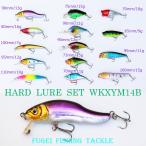 即納 訳有 ルアー セット バス釣り ハードルアー 14個 Y12WKXYM14B バス釣り・ハードルアー