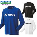  Yonex Uni длинный рукав футболка мужской женский длинный рукав tops футболка long T теннис soft теннис бадминтон Yonex 16802