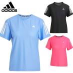 アディダス レディース ランニングTシャツ 半袖 シャツ トップス 運動 スポーツウェア トレーニングウェア ジョギング ジム adidas IKM84