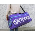 OZ パープルドット 新品 人気 OUTDOOR アウトドア 中型 ボストンバッグ 水玉模様 容量大 部活 合宿 スポーツ レディースバッグ