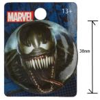 【 マーベル MARVEL 】【Can Badge】【アメコミヒーロー！】缶バッジ ヴェノム【缶バッチ】【 アメ雑 アメリカン雑貨 面白雑貨 】