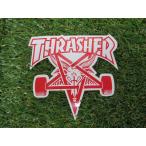【 ステッカー 】 ステッカー THRASHER レッドケートボード スケボー 雑誌【 スラッシャー 】
