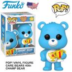 ショッピングケアベア ファンコpop ケアベア フィギュア チャンピオン ベア ブルー FUNKO POP! ANIMATION VINYL FIGURE CARE BEARS 40th CHAMP BEAR アメトイ グッズ おもちゃ