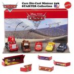 マテル カーズ 3  おもちゃ 1/55 ミニカー５台付きのシチュエーションセット おもちゃ MATTEL 1_55 DISNEY PIXAR CARS 3 PISTON CUP SET アメリカ雑貨