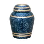 ショッピングかわいい Simple Modern -シンプルモダン- スターライトブルー ミニ骨壷　遺灰 分骨 おしゃれ かわいい 供養　感動葬儀。FUNE　フューネ