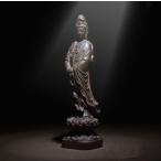 聖観音菩薩立像癒し仏具仏像菩薩像観...