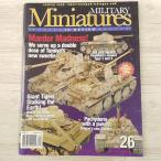  модель журнал [ милитари * миниатюра * in * Revue Military Miniatures in Review(MMiR) No.26] танк иностранная книга английский язык 