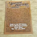  рукоделие журнал [ кожа k черновой ta-z&sa гонг -z* journal The Leather Crafters &amp; Saddlers Journal Vol.21 No.3 2011.5-6] иностранная книга английский язык кожа умение 