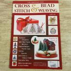  рукоделие журнал [ Jill * ok камень Jill Oxton*s Cross Stitch & Beading Issue 84] английский язык иностранная книга Cross стежок дизайн сборник бисер рукоделие Рождество 