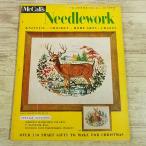  рукоделие журнал [( есть дефект )ma call McCall*s Needlework FALL-WINTER 1955-56] английский язык иностранная книга игла Work retro Vintage античный 