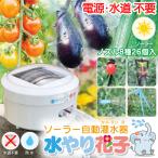 ショッピング家庭用 ソーラー自動灌水器 水やり花子 電源 水道 不要 ソーラー 充電式 自動散水 自動水やりシステム 自動散水機 家庭用 タイマー