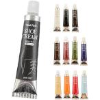 ウッドフィールド 調色できる靴クリーム 15g 全12色 乳化性 日本製 パンプス 革靴 ビジネスシューズ シューケア 靴磨き お手入れ 調