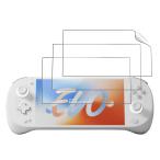 3枚セットFor AYANEO Pocket EVO フィルム TPU製柔らかい ゲーム機保護YANMONGI指紋防止 薄型 高感度タッチ