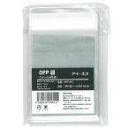 アイ・エス OPP袋 透明 100枚 シール付き W60×H60mm OPP-01S