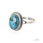 FUNNY公式ストア ナバホ族 ターコイズ リング [15号] スターリングシルバー シルバー925 ギフト レディース メンズ プレゼント インディアンジュエリー