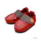 FUNNY официальный магазин fa колено детский slip * on ja-si- замша 13cm shrink розовый красный ребенок обувь кожа натуральная кожа обувь First обувь 