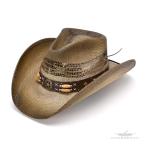 FUNNY公式ストア BULLHIDE ストローハット [#2709 DESPERADO] ブラウン テンガロン ウエスタン カントリー 帽子
