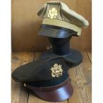 USタイプ オフィサーキャップ HC031YN ブラウン 7 1／4（約58cm） 〔 レプリカ 〕