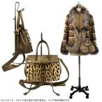 レオパードキャットレザーショルダー...