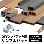 DIY人工木ウッドデッキサンプルセット