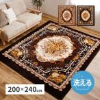 (タイムセール中) カーペット 洗える 200×240cm ホットカーペットカバー 滑り止め