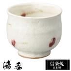 湯呑 陶器 信楽焼 日本製 さくらんぼ 湯呑み茶碗 高級 和風 湯呑み 湯のみ 湯飲み ゆのみ かわいい 焼き物 おしゃれ 来客用 贈り物 退職祝い 還暦祝い 結婚祝い