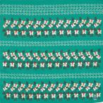 チーフ 48cm 竹久夢二 四葉とどくだみ グリーン 綿100% 小風呂敷 ハンカチ お弁当包み プレゼントギフト おしゃれ かわいい