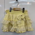 ショッピングブーフーウー BOOFOOWOO ブーフーウー ミニスカート スカート Skirt Mini Skirt, Short Skirt フレアスカート ドット レース リボン SIZE:S 10022752