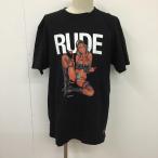 RUDE GALLERY ルードギャラリー 半袖 Tシャツ T Shirt  半袖カットソー プリントTシャツ クルーネックカットソー Rockin’ JellyBean×RUDEGA 10096652