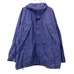 90s patagonia ストームジャケット ブルー系 XL パタゴニア 99年製 シェルジャケット ワンポイント 刺繍 アウトドア 春秋物 a801-5915