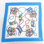  б/у бандана 90s милитари US темно-синий синий голубой 25jun27