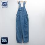  б/у одежда Gap GAP комбинезон женский 00 годы 00s хлопок темно-синий Denim 26jun17