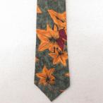  б/у галстук 90s гинкго зеленый зеленый 25jul15