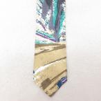 [20%OFF] б/у галстук 90s цветочный принт бежевый др. хаки 25jul15 2OF