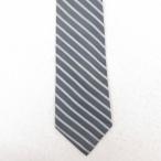 [50%OFF] б/у Perry Ellis галстук 90s шелк серый окантовка 25jul26 5OF