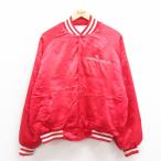 [20%OFF]L/ б/у одежда длинный рукав нейлон жакет мужской 80s ELla gran красный др. красный внутри сторона стеганое полотно 25sep04 б/у внешний ветровка 2OF