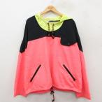 ショッピング古着 XL/古着 オーシャンパシフィック OP 長袖 ナイロン ジャケット パーカー メンズ 90年代 90s マルチカラー 黒他 spe 26feb09