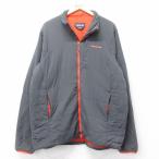 ショッピングパタゴニア XL/古着 パタゴニア patagonia 長袖 ナイロン エア ジャケット メンズ ワンポイントロゴ 濃グレー他 25nov04 中古 アウター
