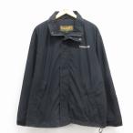 XL/古着 ティンバーランド 長袖 ジャケット メンズ 90年代 90s ワンポイントロゴ 大きいサイズ 黒 25dec19