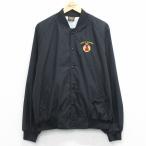 ショッピング古着 XL/古着 長袖 ジャケット メンズ 90年代 90s ORDER 大きいサイズ ラグラン USA製 黒 26feb13