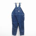 W48/ б/у одежда раунд house комбинезон мужской большой размер хлопок темно синий Denim 25nov17