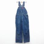 ショッピング古着 W35/古着 ディッキーズ オーバーオール メンズ 00年代 00s コットン 紺 デニム spe 26feb09