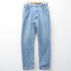ショッピング古着 W36/古着 ジーンズ Levis リーバイス 505 メンズ 00年代 00s コットン 紺 デニム 26feb05
