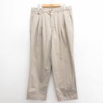 W35/ б/у одежда Docker's брюки-чинос брюки из твила мужской 90s хлопок бежевый хаки spe 25may27 б/у низ длинный 