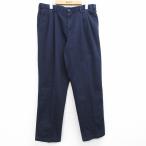 W36/古着 ドッカーズ パンツ メンズ 紺 ネイビー 25may30 中古 ボトムス ロング