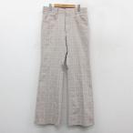 W33/ б/у одежда Levi's Levis слаксы брюки мужской 80s панама tera бежевый др. хаки проверка spe 25nov04 б/у низ длинный 