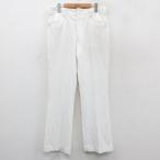 W33/ б/у одежда HAGGAR слаксы брюки мужской 80 годы 80s белый 25nov19