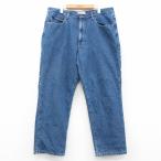 ショッピング古着 W38/古着 エルエルビーン ジーンズ メンズ 00年代 00s コットン 紺 デニム 内側フランネル 26feb05