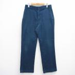 ショッピング古着 W33/古着 ディッキーズ ワーク パンツ メンズ 90年代 90s タロン 紺 spe 26feb13